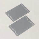 بطاقات تعريف المنيوم Aluminum business card