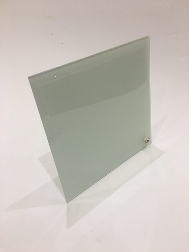 Thermal printable glass square 19.5*19.5cm